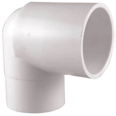 Charlotte Pipe And Foundry Mueller Streamline 1/2 in. PVC Sch. 40 90-Degree Spigot x S Street Elbow 409-005